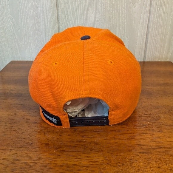 Dragon Ball Z Super Whis Training Symbol Snapback Hat Orange EUC OSM - Picture 3 of 9
